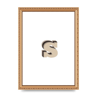 Alphabet Mix Match S" Printed Poster - A4 framed