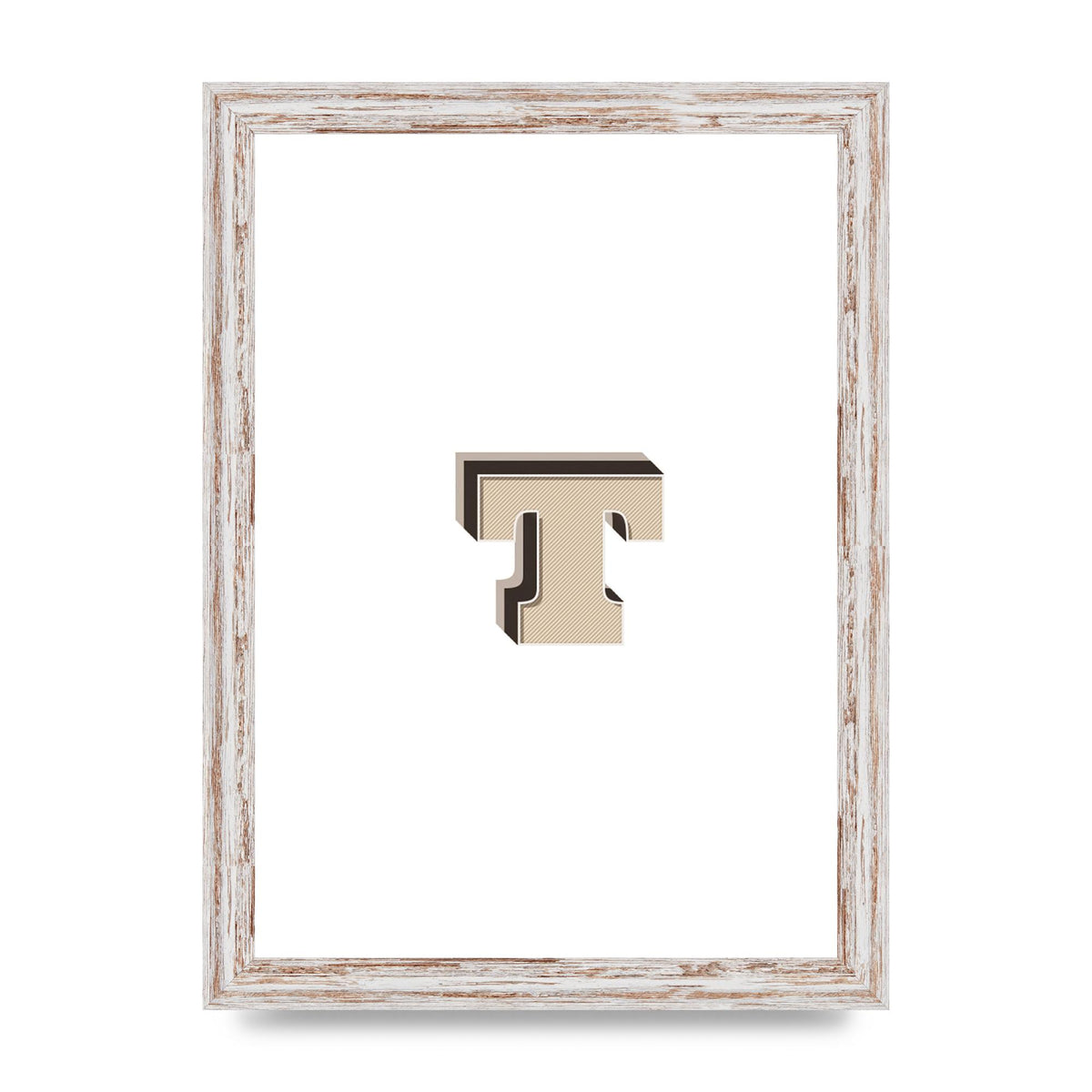 Alphabet Mix Match T" Wall Art - A4 framed