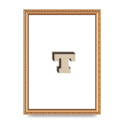 Alphabet Mix Match T" Wall Art - A4 framed