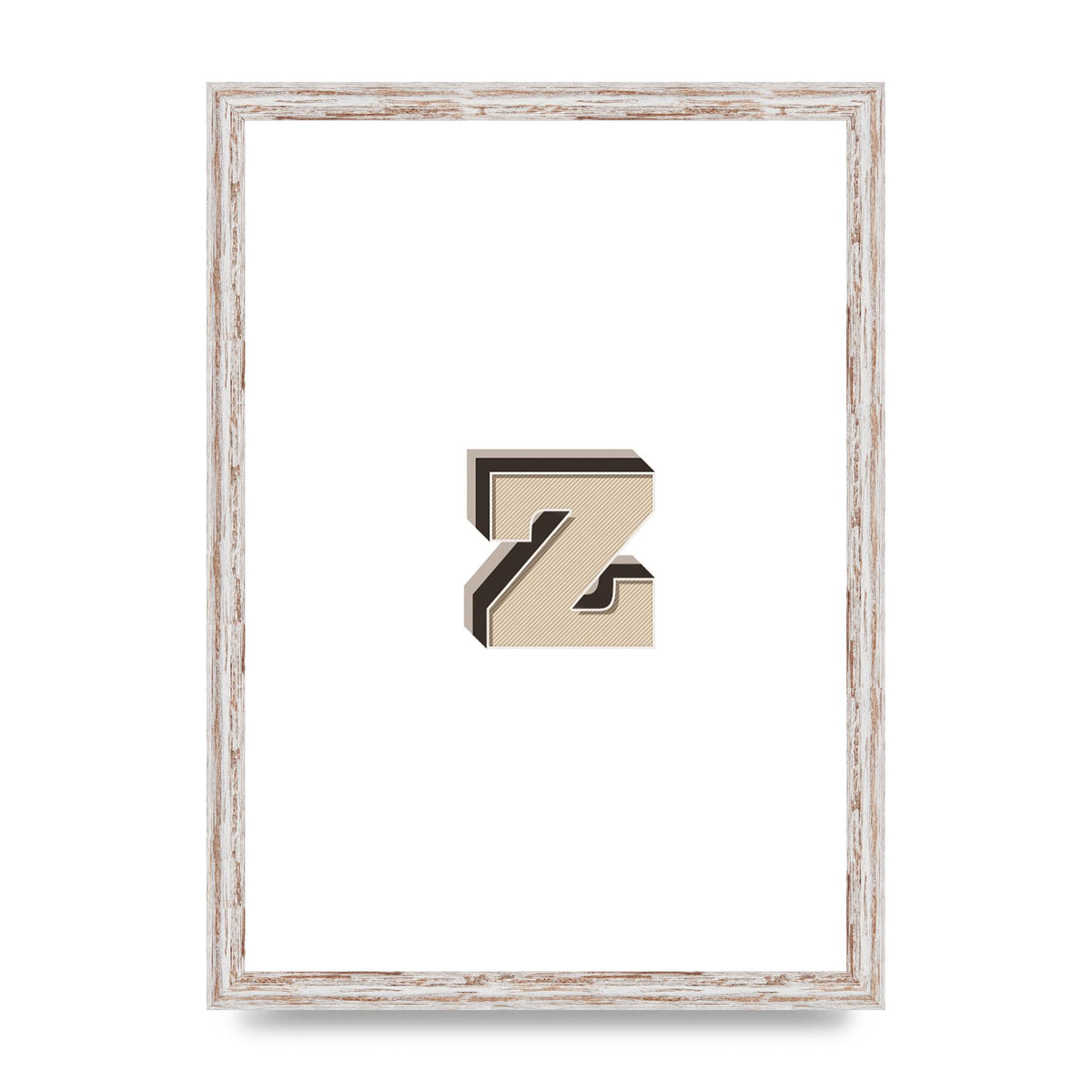 Alphabet Mix Match Z" Wall Art - A3 framed
