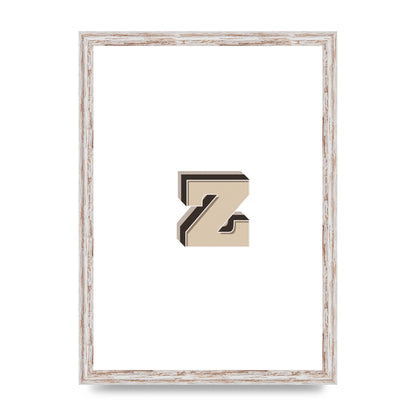 Alphabet Mix Match Z" Wall Art - A3 framed