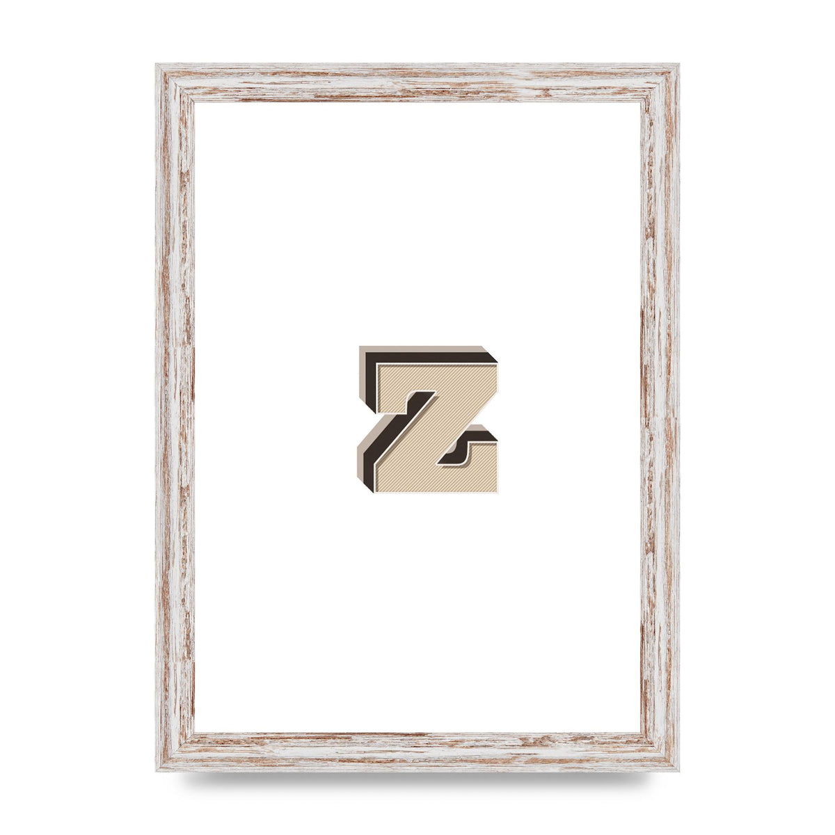 Alphabet Mix Match Z" Wall Art - A4 framed