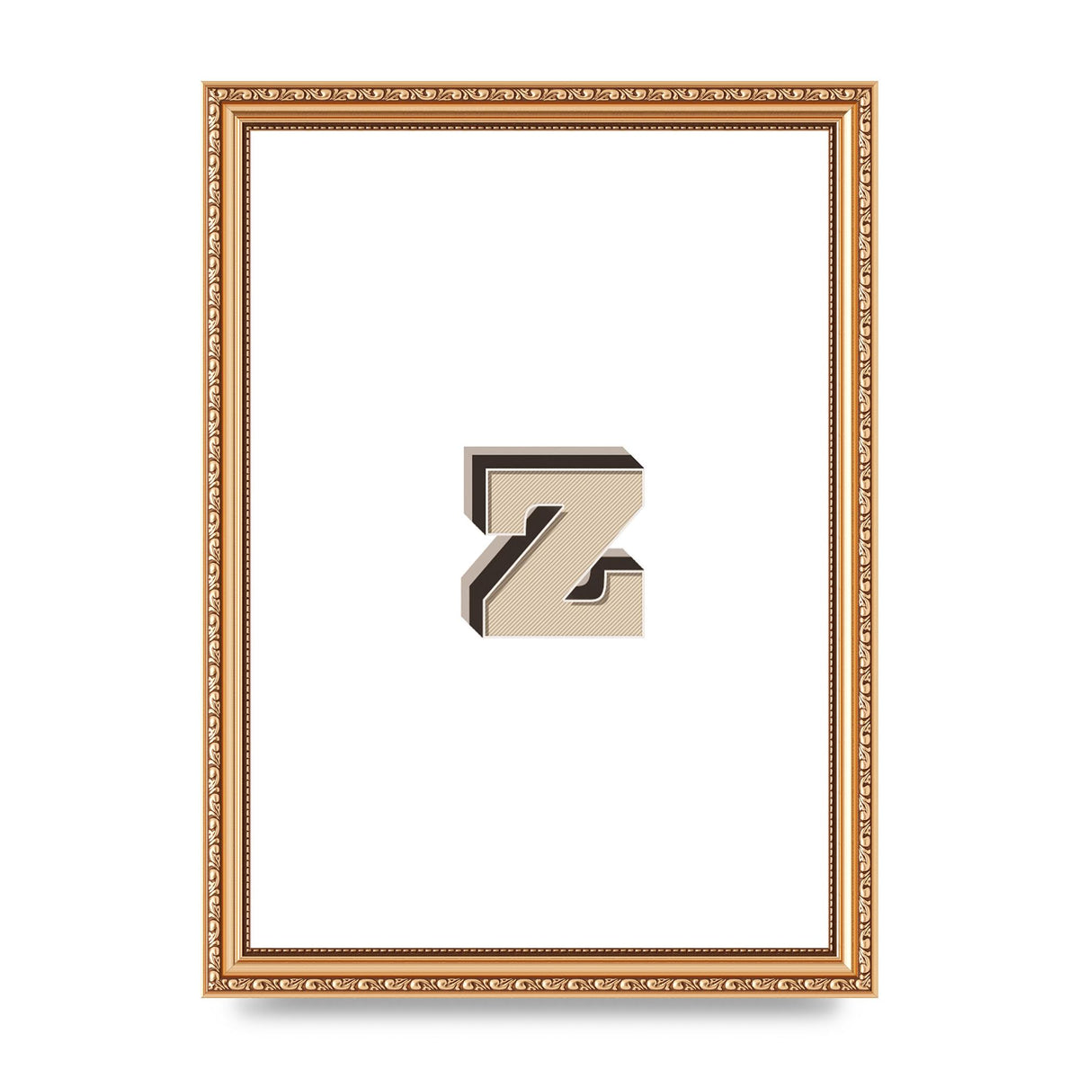 Alphabet Mix Match Z" Wall Art - A4 framed