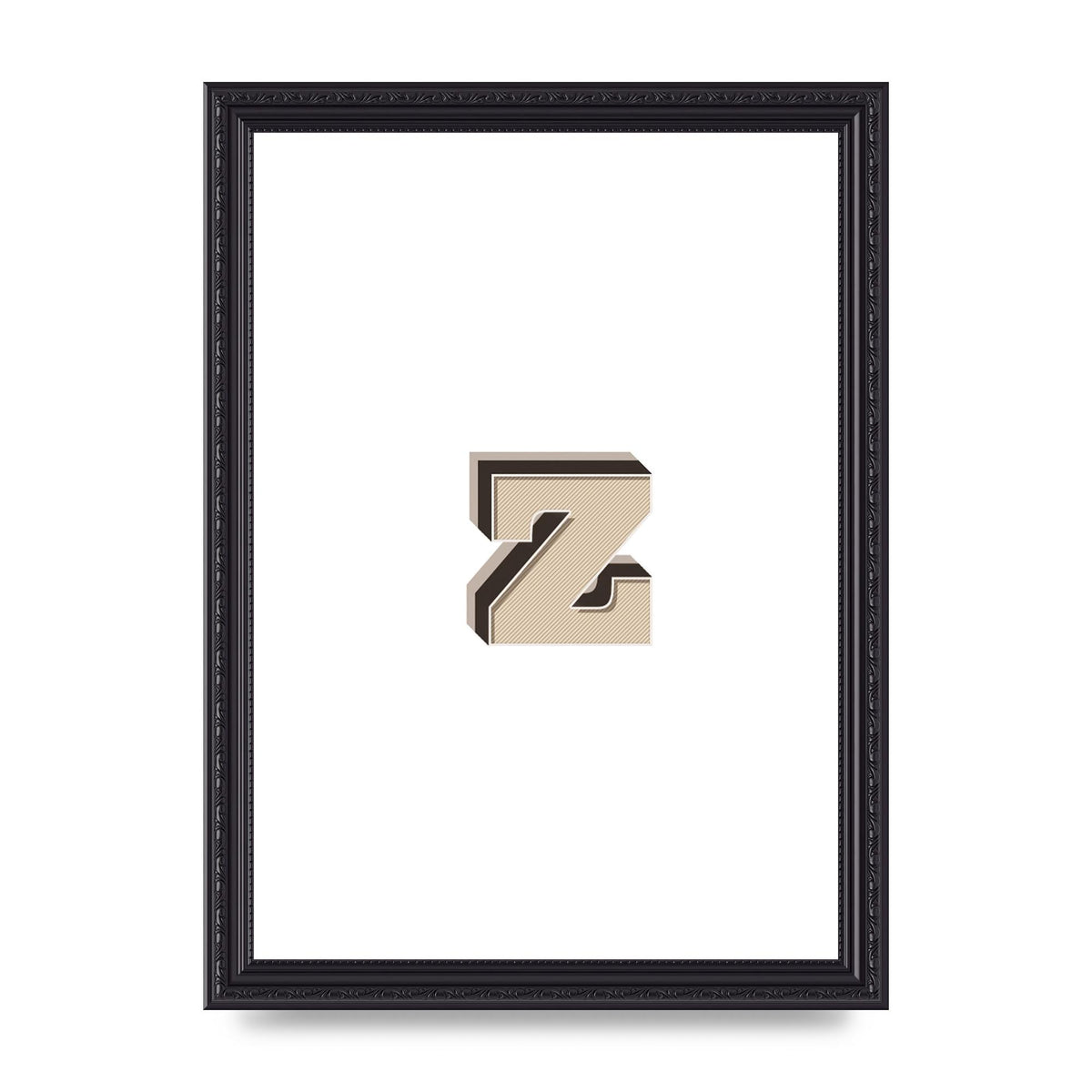 Alphabet Mix Match Z" Wall Art - A4 framed