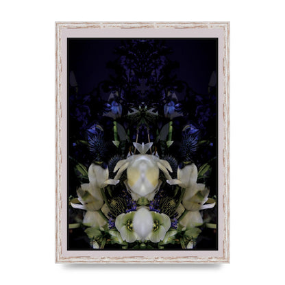Symmetrical Flower Two Art For The Home - A2 framed