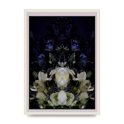 Symmetrical Flower Two Art For The Home - A2 framed
