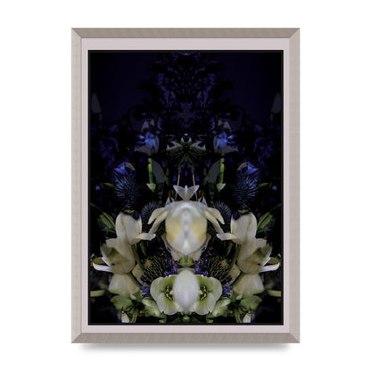 Symmetrical Flower Two Art For The Home - A2 framed