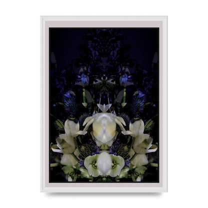 Symmetrical Flower Two Art For The Home - A2 framed
