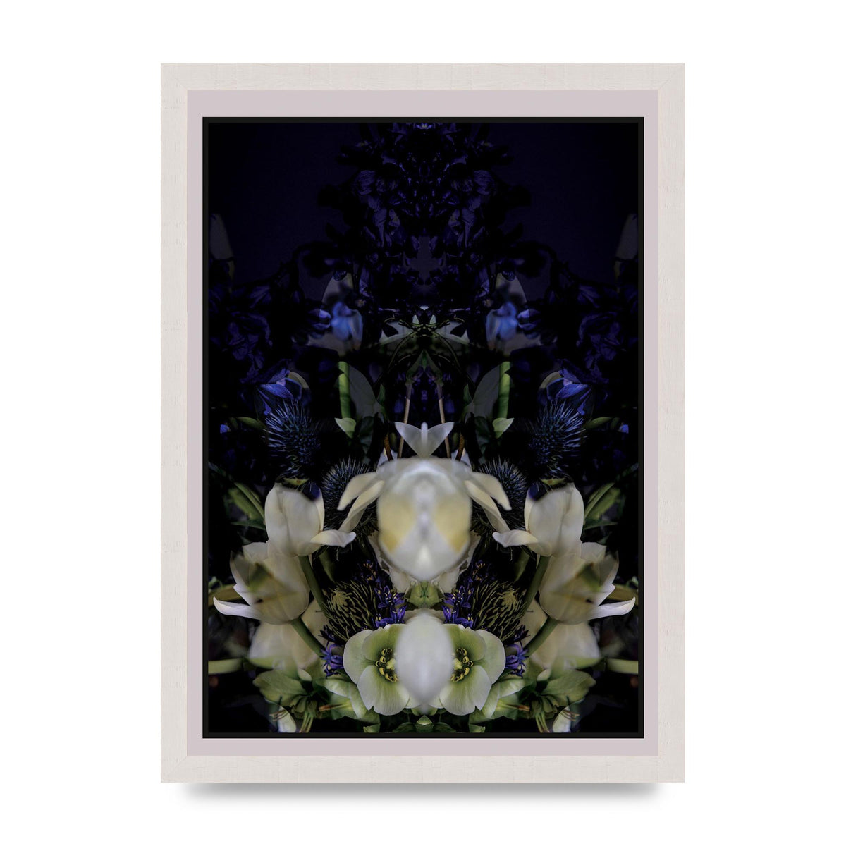 Symmetrical Flower Two Art For The Home - A3 framed