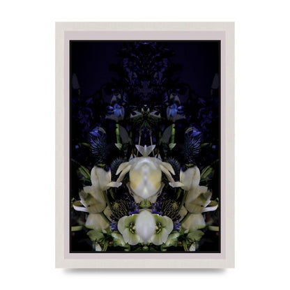 Symmetrical Flower Two Art For The Home - A3 framed