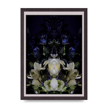 Symmetrical Flower Two Art For The Home - A3 framed
