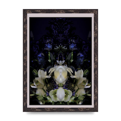Symmetrical Flower Two Art For The Home - A3 framed