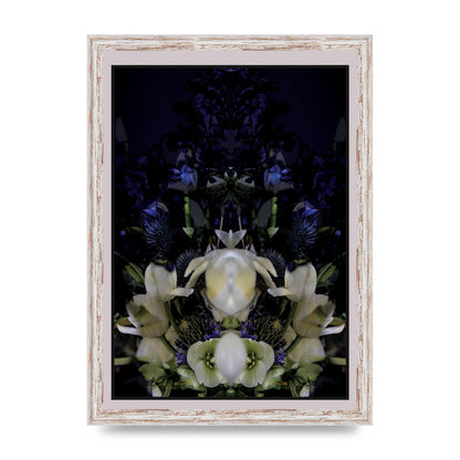 Symmetrical Flower Two Art For The Home - A3 framed