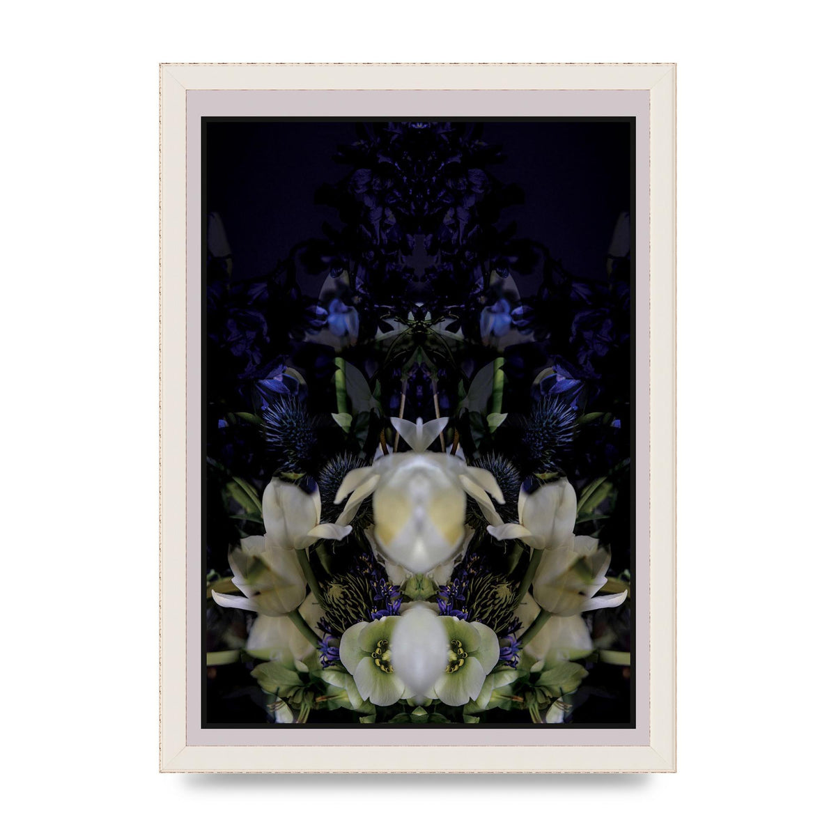 Symmetrical Flower Two Art For The Home - A3 framed