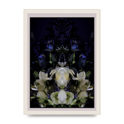 Symmetrical Flower Two Art For The Home - A3 framed