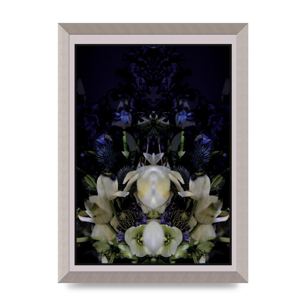 Symmetrical Flower Two Art For The Home - A3 framed