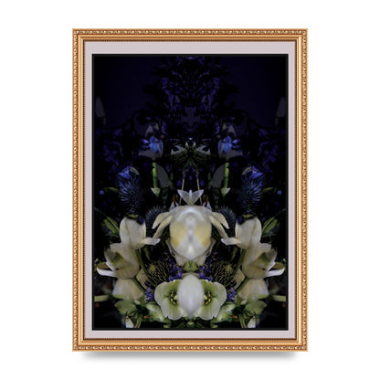 Symmetrical Flower Two Art For The Home - A3 framed