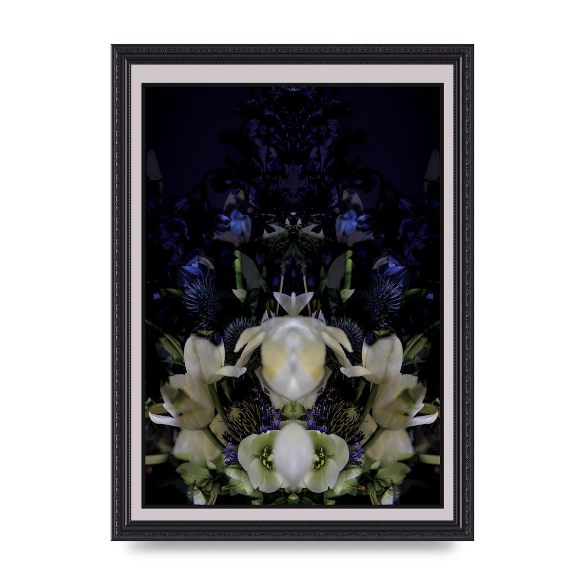 Symmetrical Flower Two Art For The Home - A3 framed