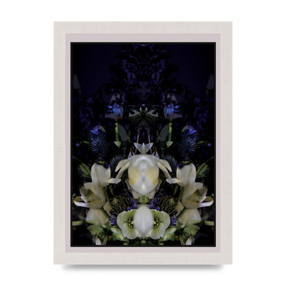 Symmetrical Flower Two Art For The Home - A4 framed