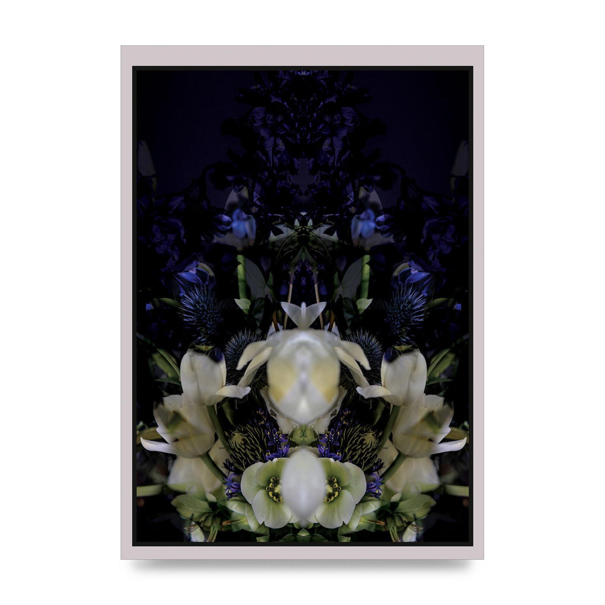 Symmetrical Flower Two Art For The Home - unframed print