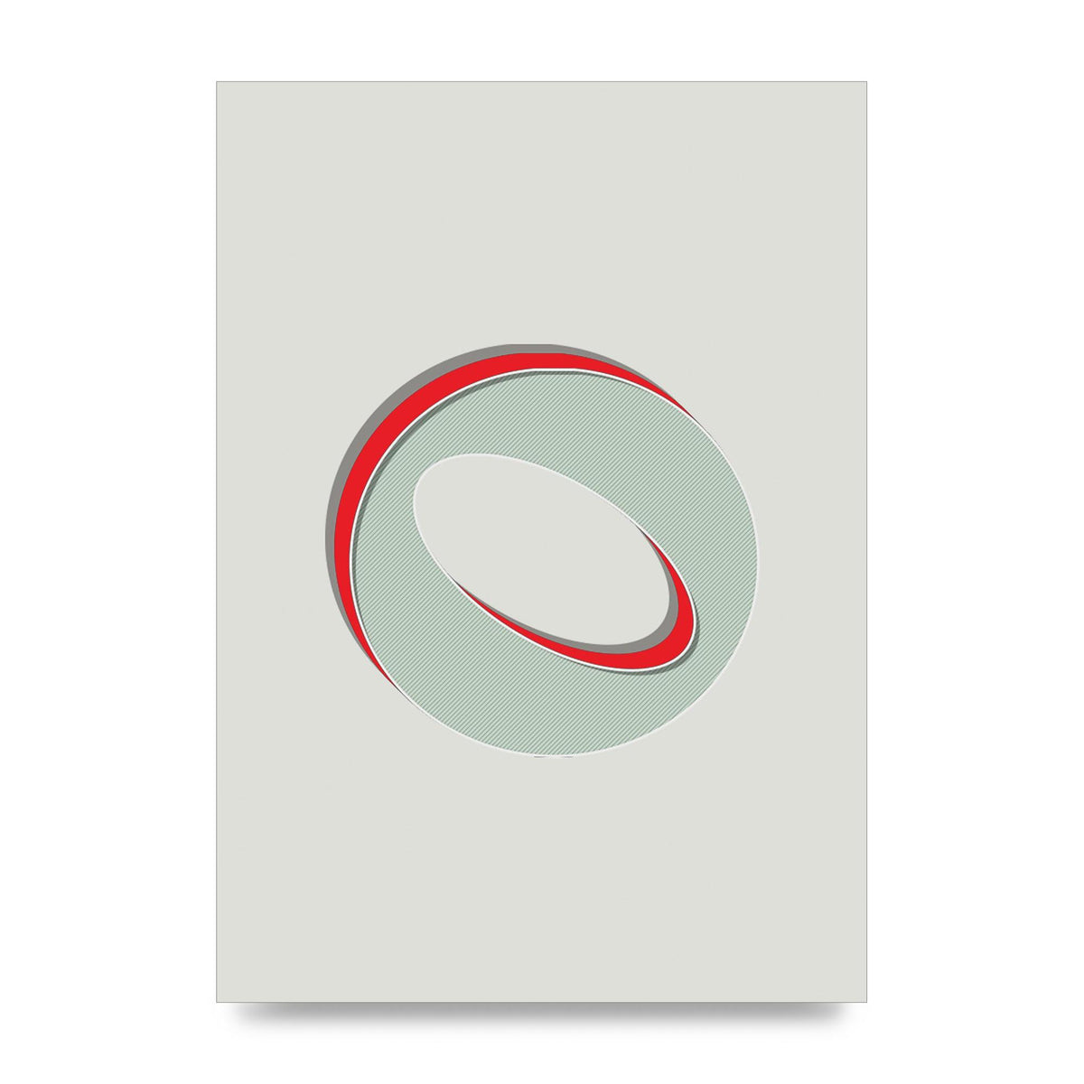 Mix Match Number 0" Printed Poster - unframed print