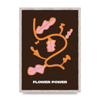Flower Power Wall Art - A2 framed