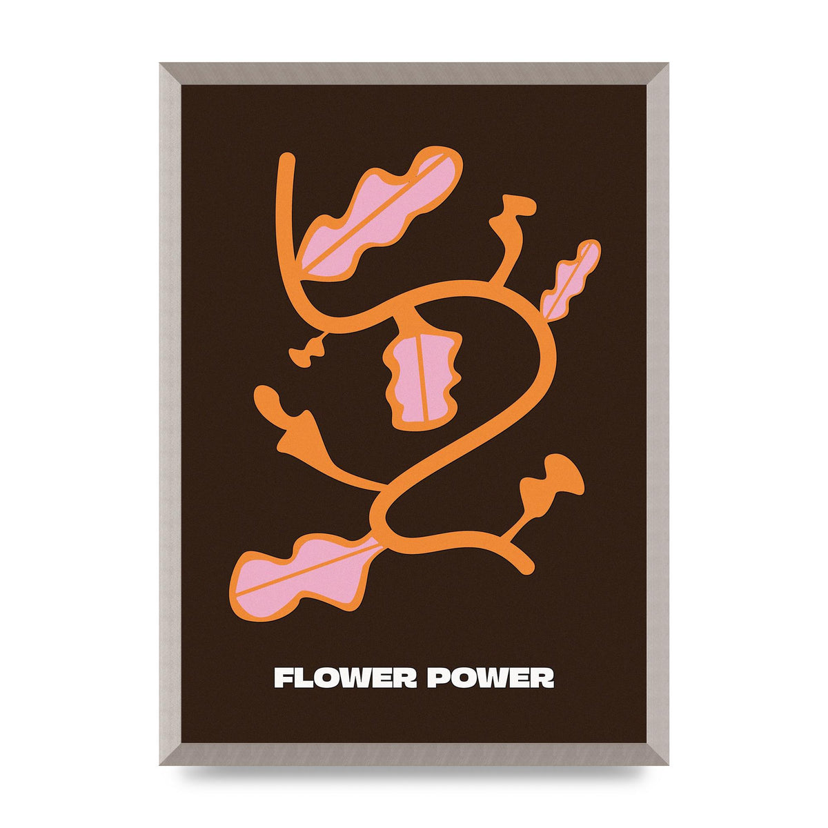 Flower Power Wall Art - A2 framed