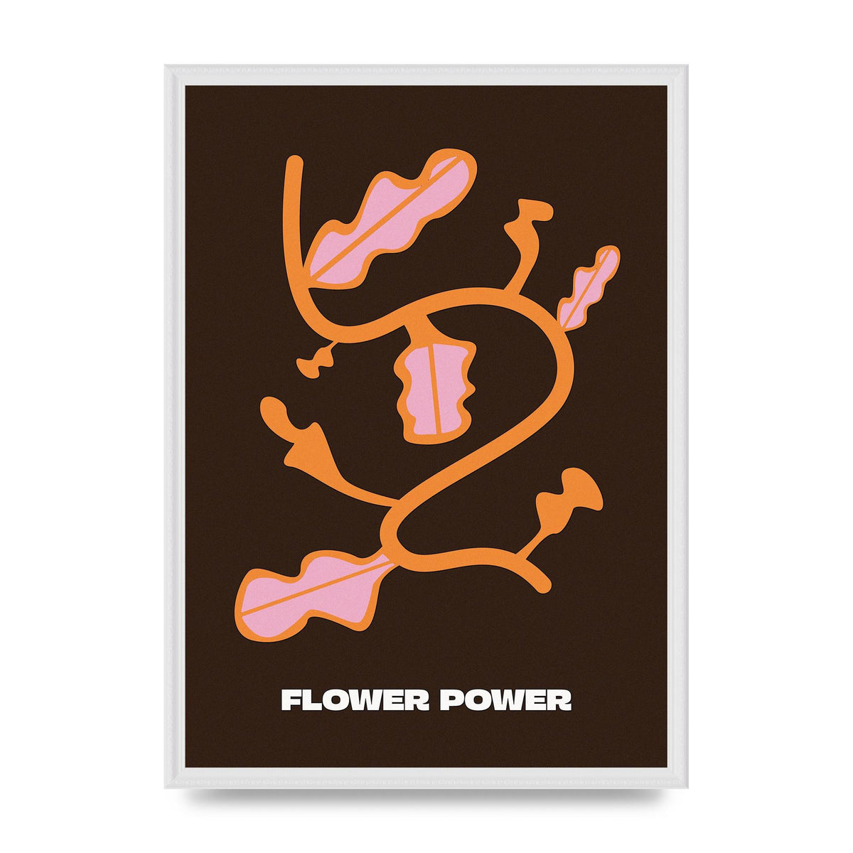Flower Power Wall Art - A2 framed