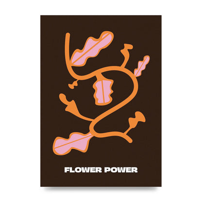 Flower Power Wall Art - unframed print