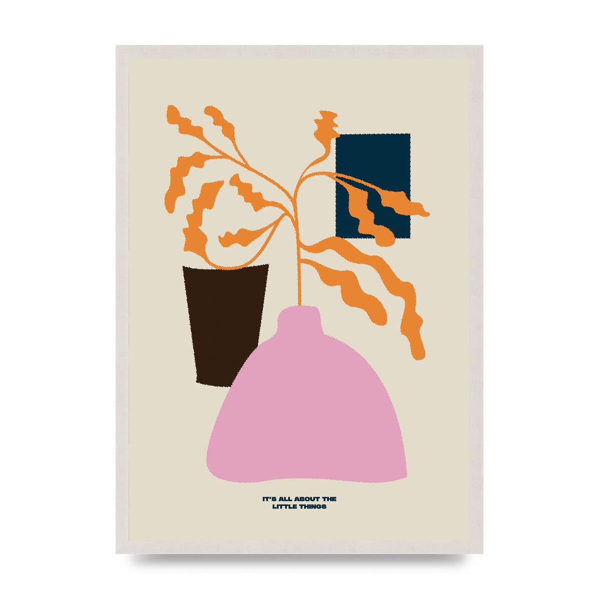 Little Things Still Life Art For The Home - A2 framed
