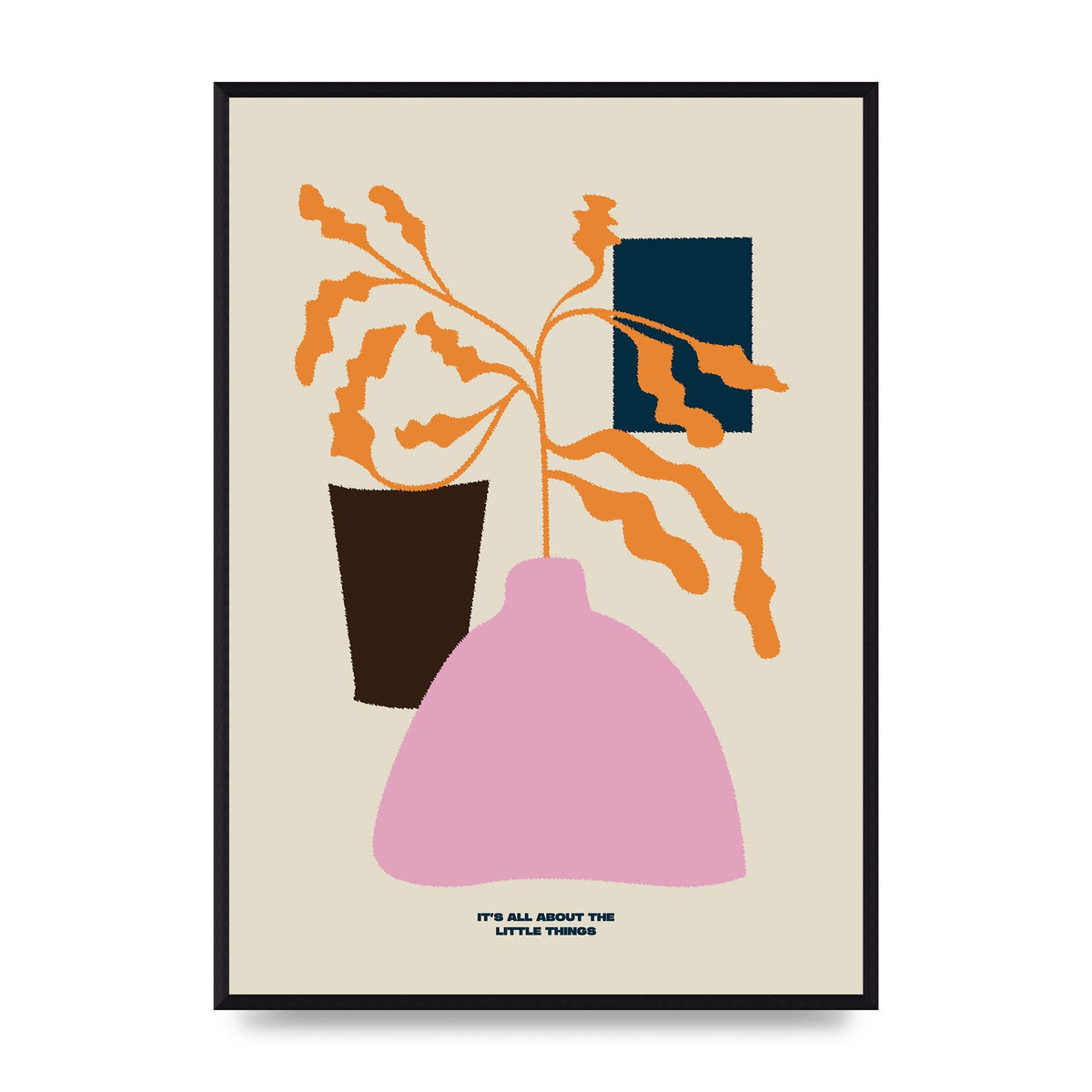 Little Things Still Life Art For The Home - A2 framed