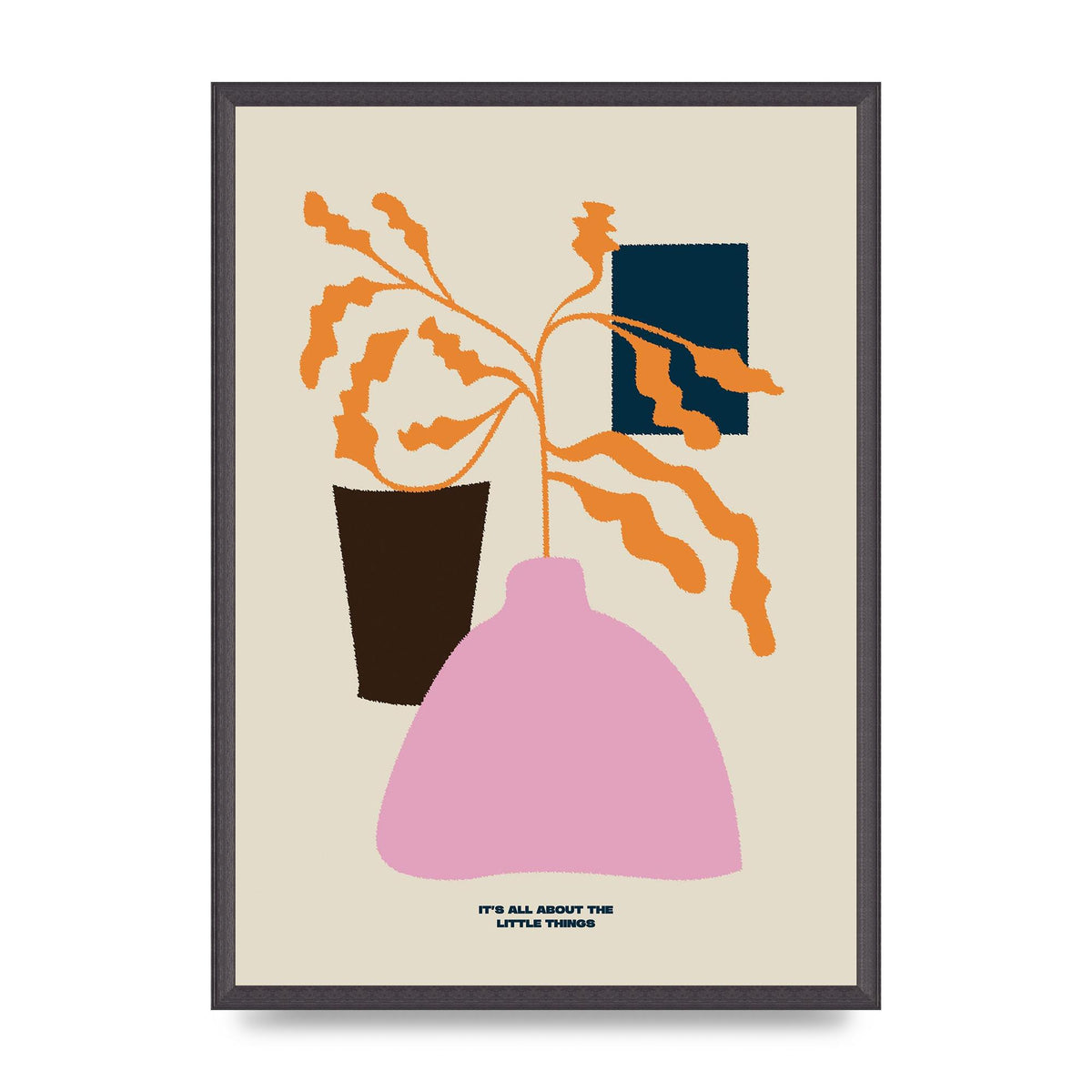 Little Things Still Life Art For The Home - A2 framed