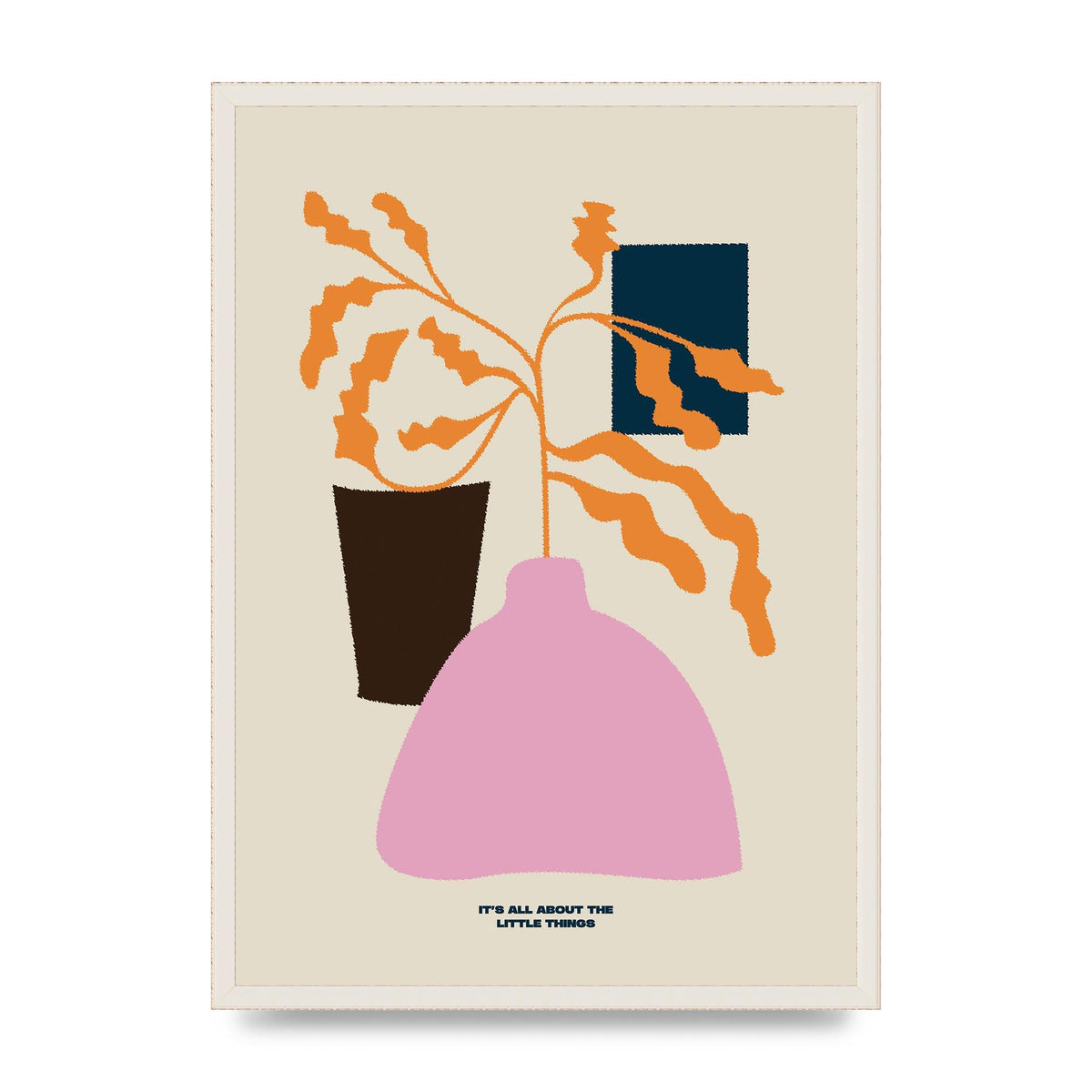 Little Things Still Life Art For The Home - A2 framed