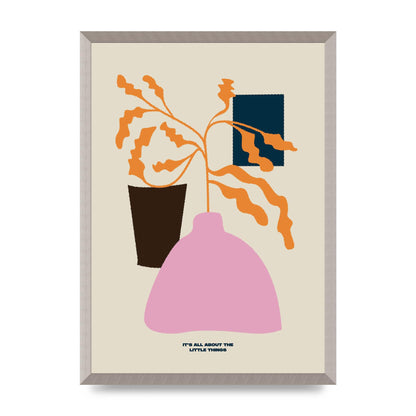 Little Things Still Life Art For The Home - A2 framed
