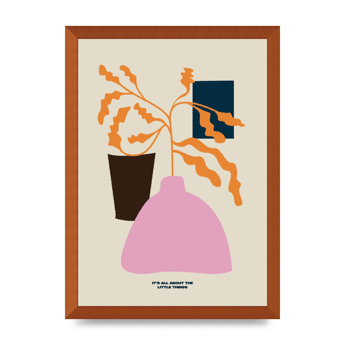 Little Things Still Life Art For The Home - A3 framed