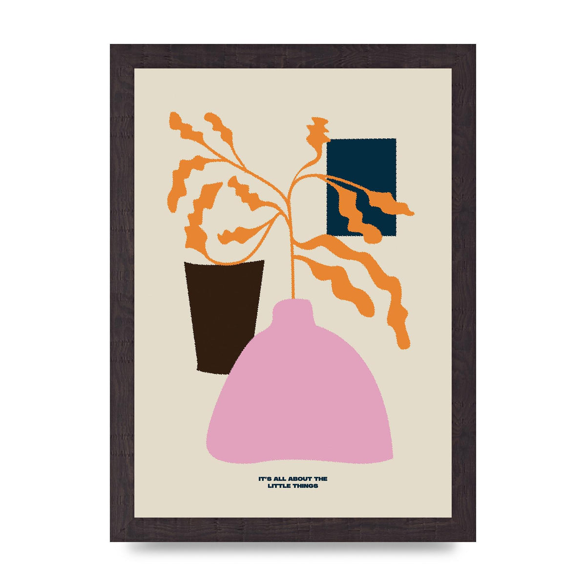 Little Things Still Life Art For The Home - A4 framed