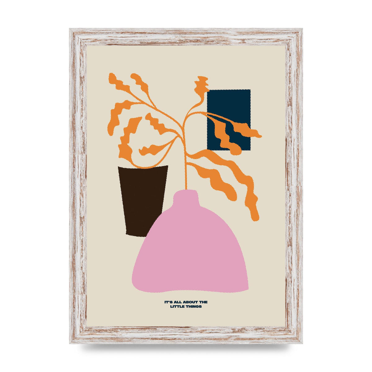 Little Things Still Life Art For The Home - A4 framed