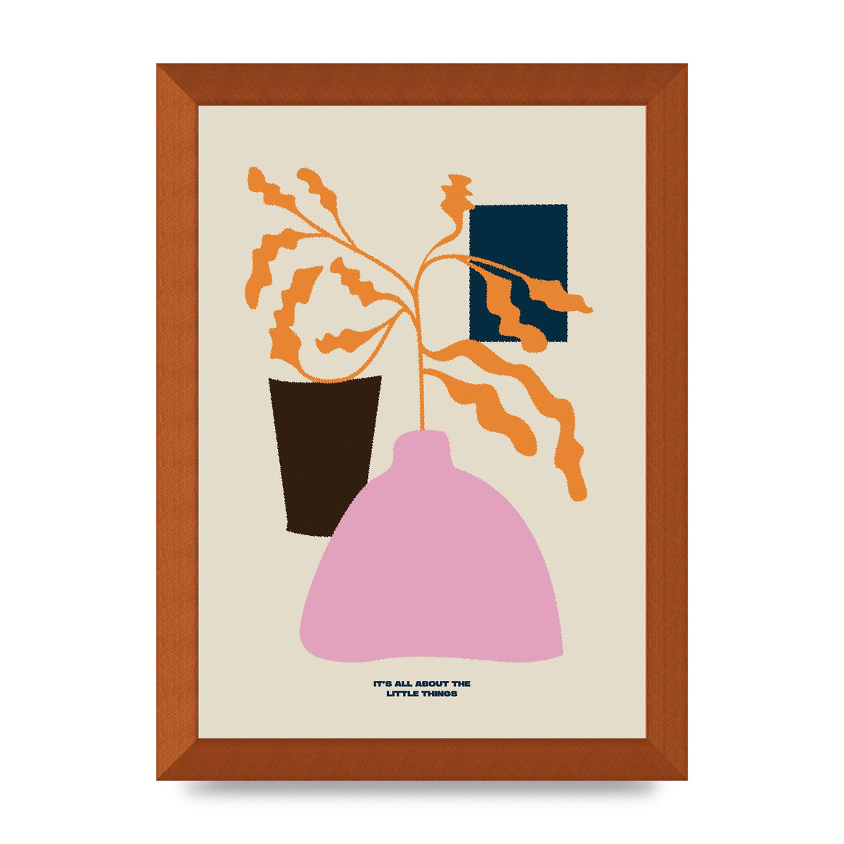 Little Things Still Life Art For The Home - A4 framed