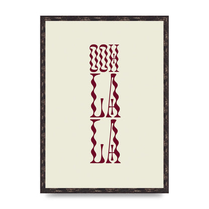Ooh La La Quote" Art For The Home - A2 framed