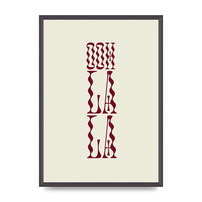 Ooh La La Quote" Art For The Home - A2 framed