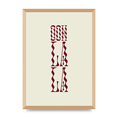 Ooh La La Quote" Art For The Home - A2 framed