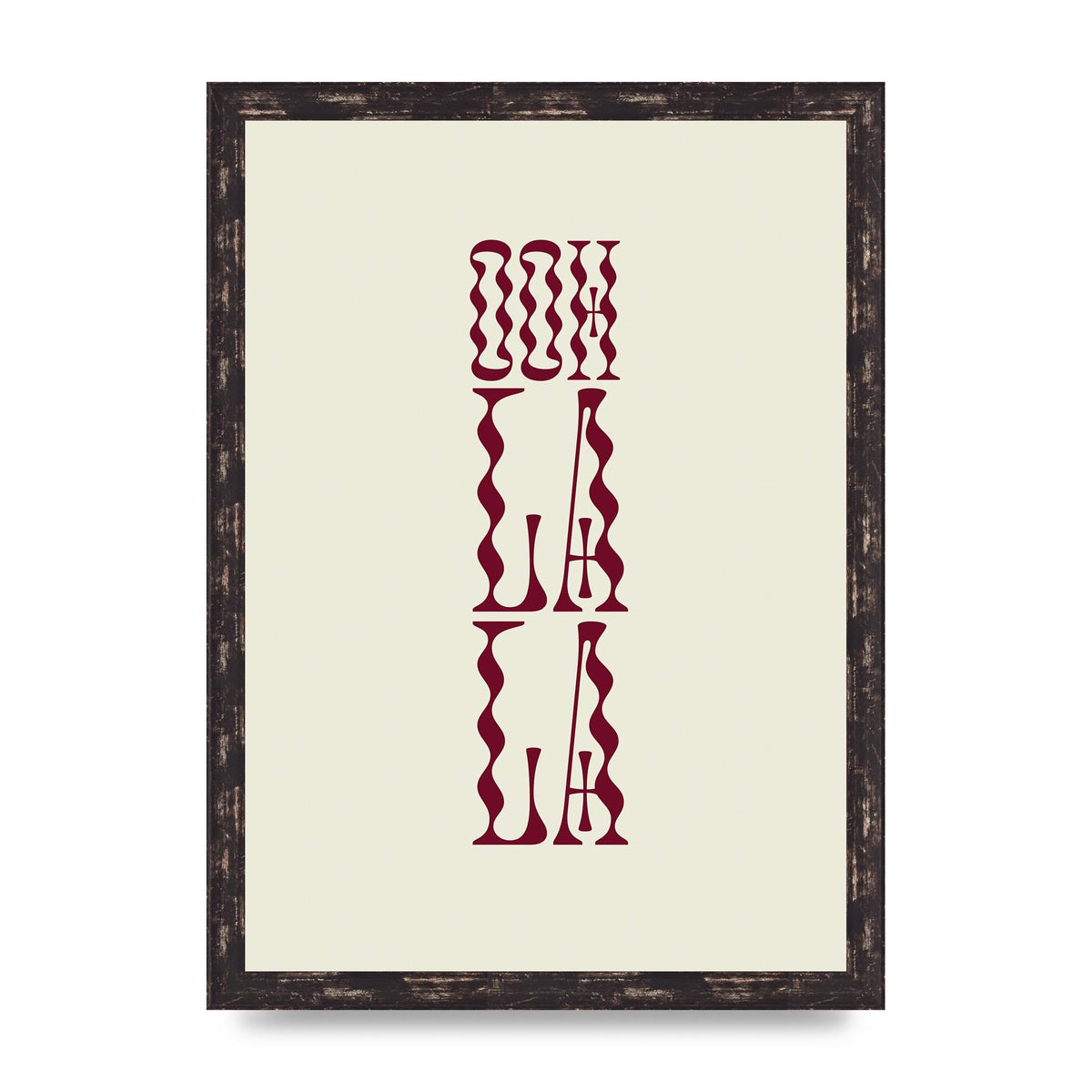 Ooh La La Quote" Art For The Home - A3 framed