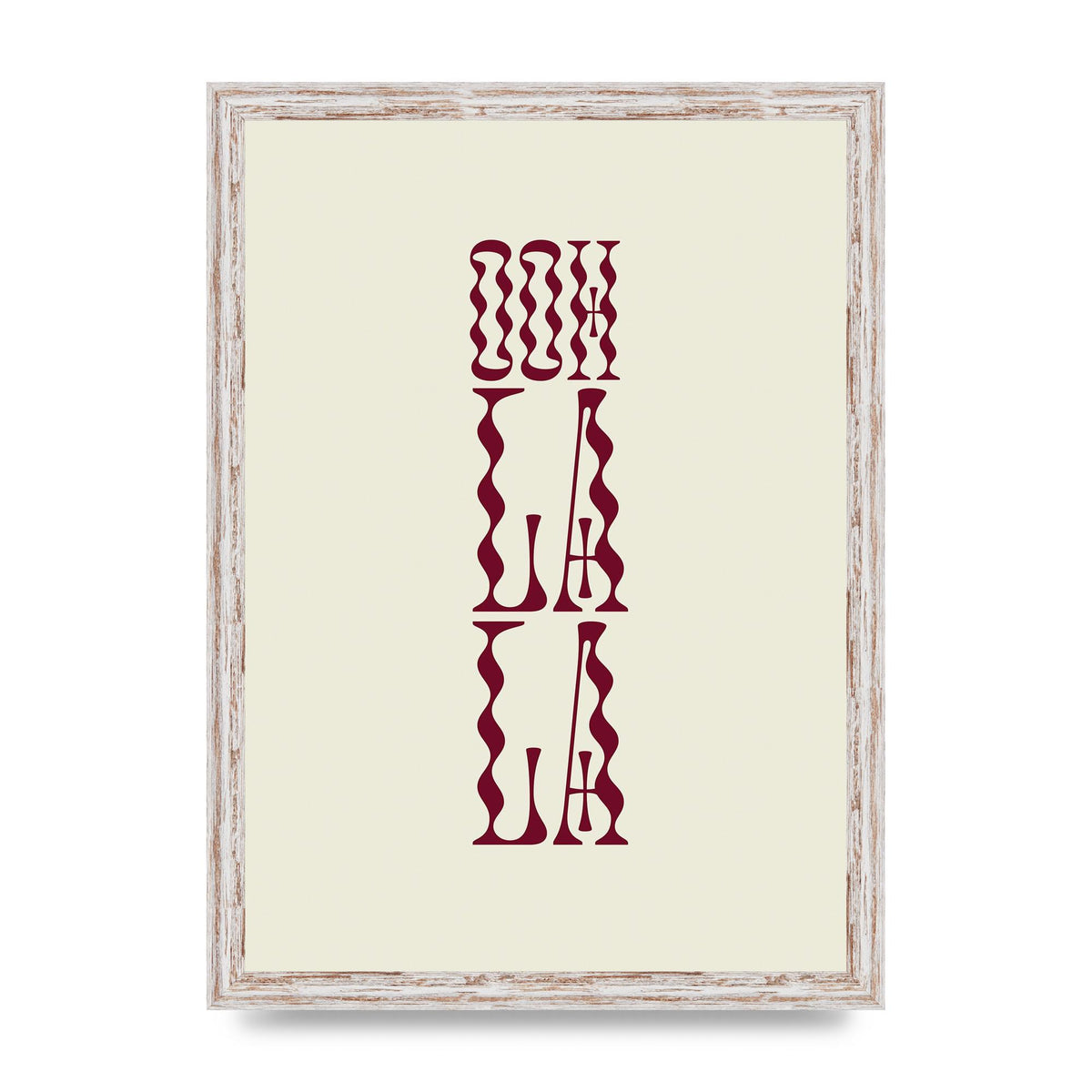 Ooh La La Quote" Art For The Home - A3 framed