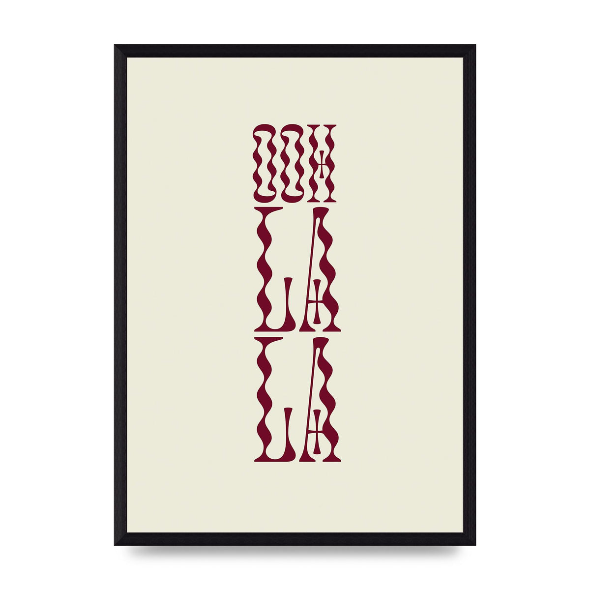 Ooh La La Quote" Art For The Home - A3 framed
