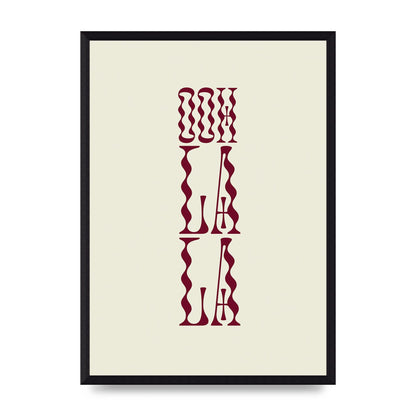 Ooh La La Quote" Art For The Home - A3 framed
