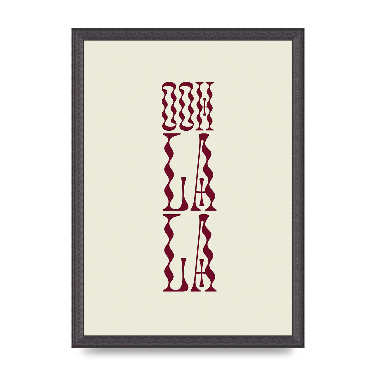 Ooh La La Quote" Art For The Home - A3 framed