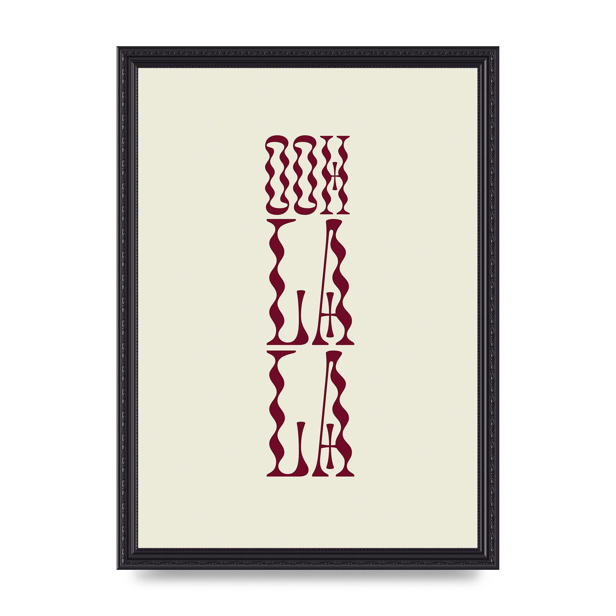 Ooh La La Quote" Art For The Home - A3 framed