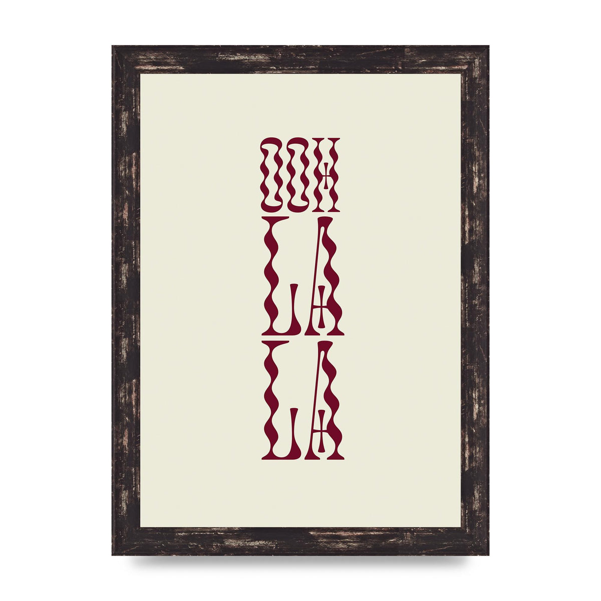 Ooh La La Quote" Art For The Home - A4 framed