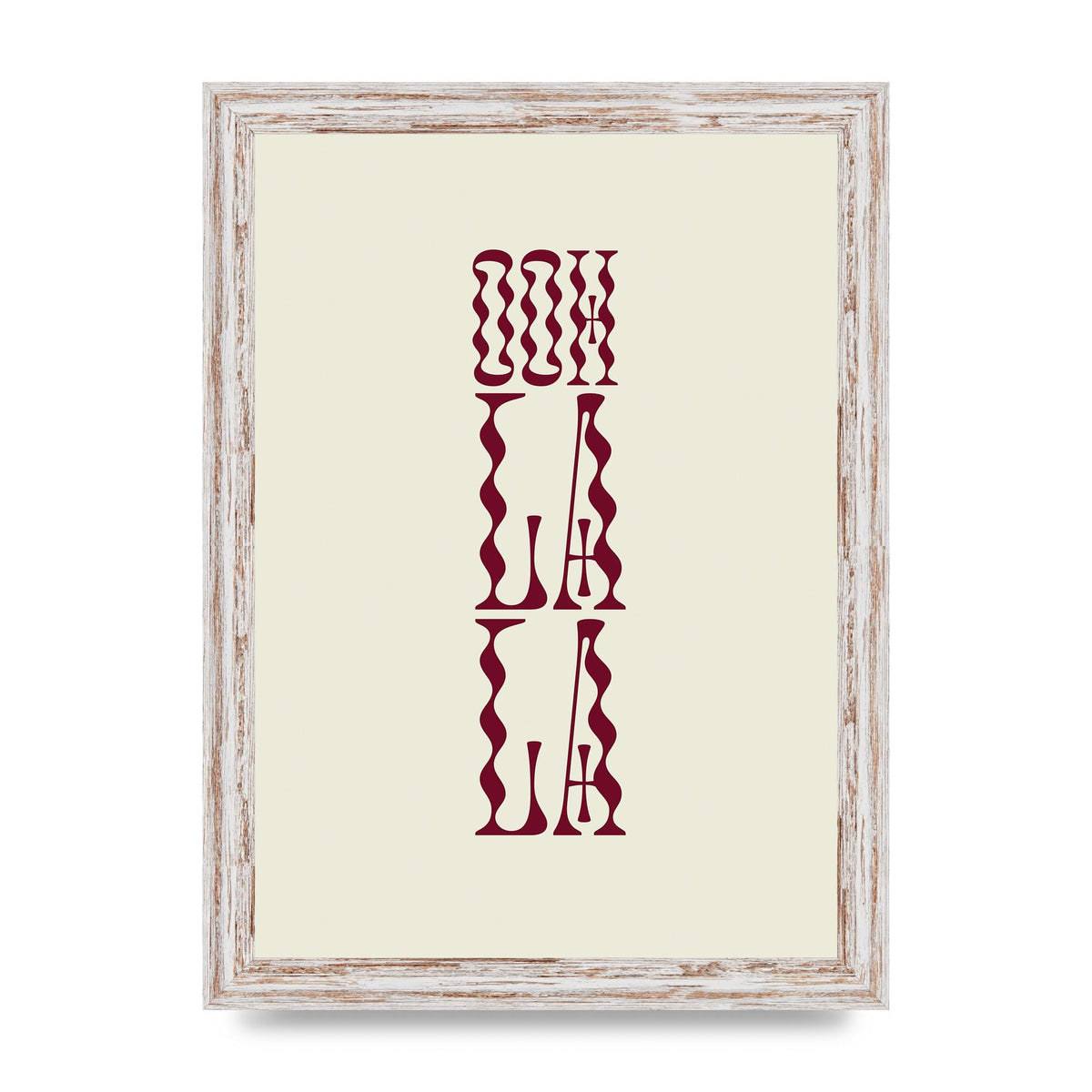 Ooh La La Quote" Art For The Home - A4 framed