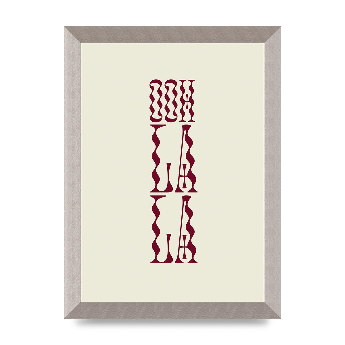 Ooh La La Quote" Art For The Home - A4 framed
